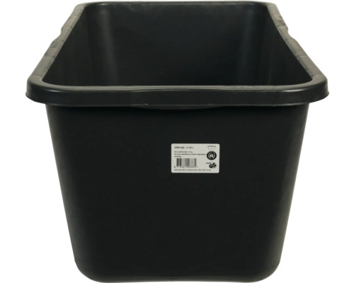 Mortelkuip PE rechthoekig type 65 72,5 mm x 38,5 mm x 29 cm