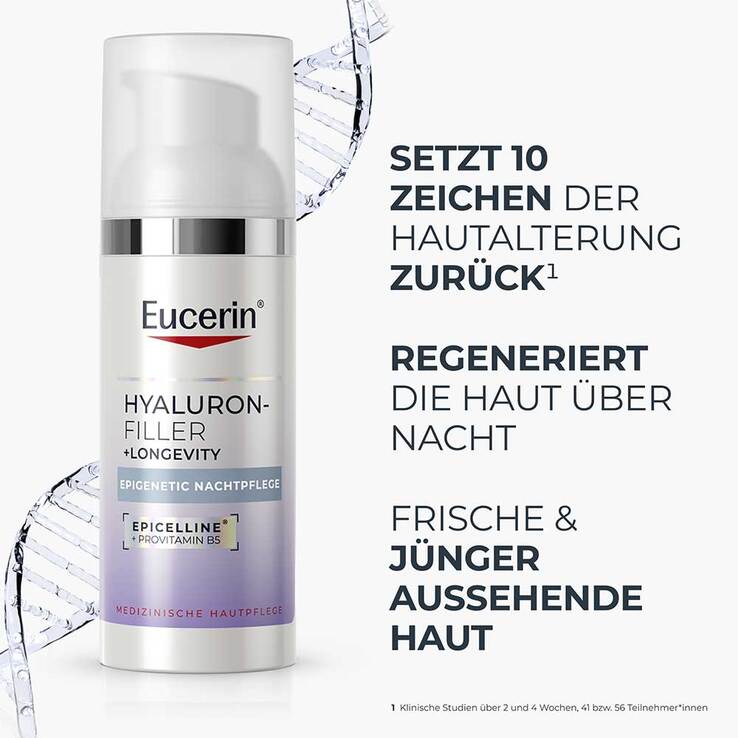 Eucerin Anti-Age Hyaluron-Filler Epigenetic Nacht, 50 ml