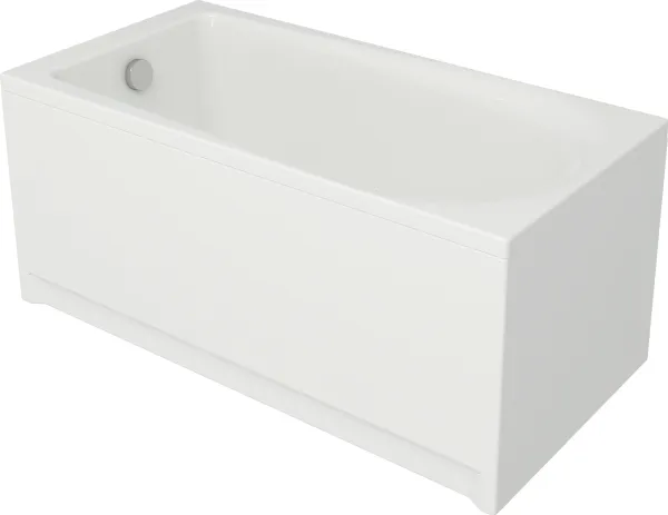 Cersanit Flavia rektangulært badekar 140 x 70 cm (S301-104)