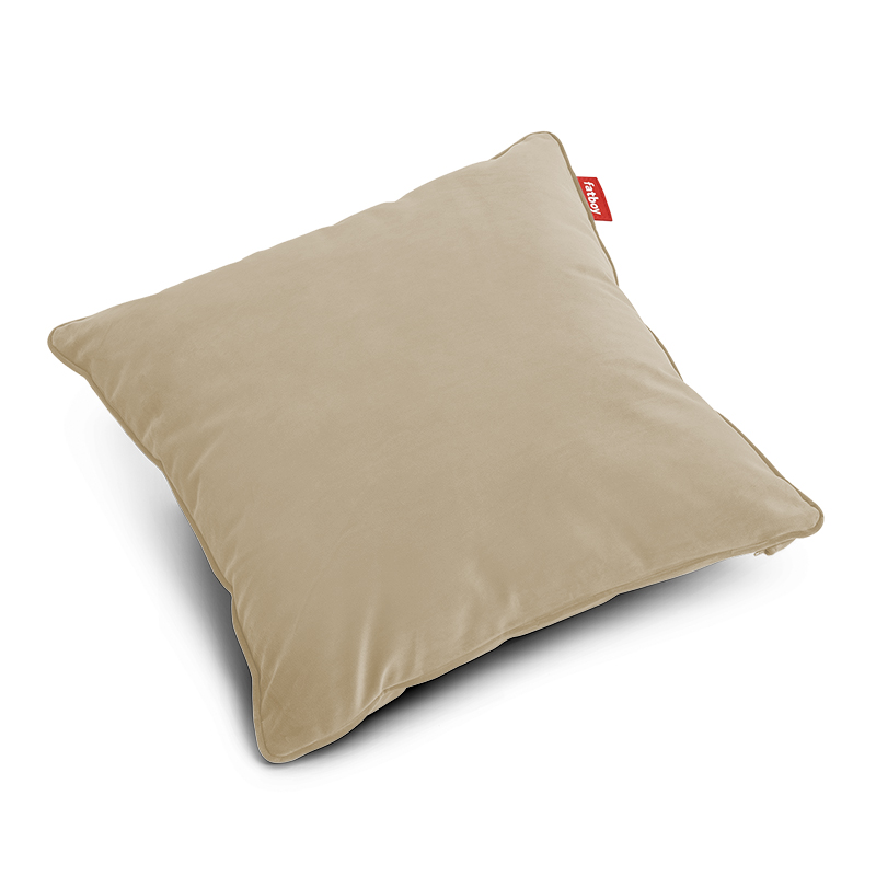 Sierkussen Square Velvet camel