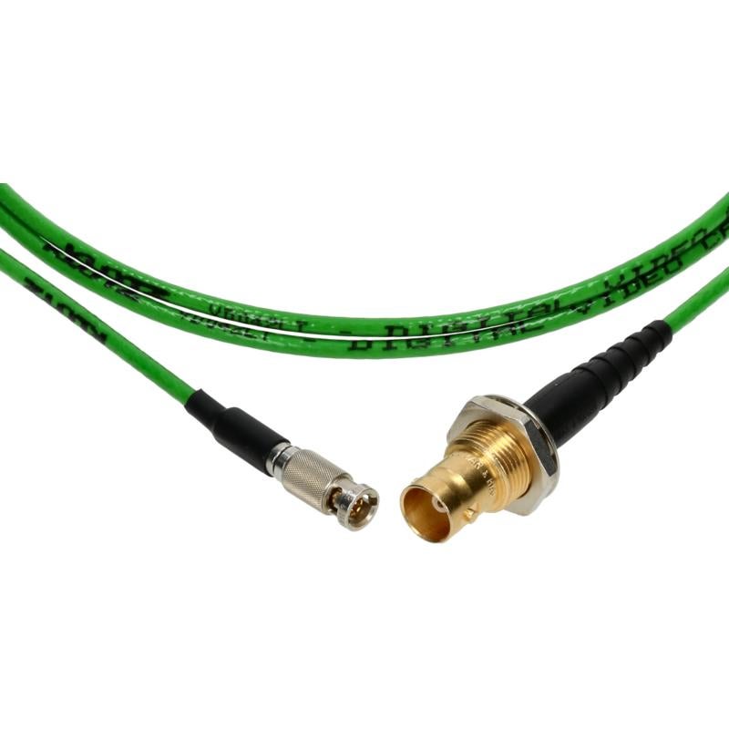 Klotz VU05 adapterkabel UHD/4K BNCPro - BNCmicro D&H 1 meter