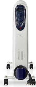 Nedis - Olieradiator - Oliegevulde Radiator - 2500 Watt - Voor Ruimtes tot 30 m²
