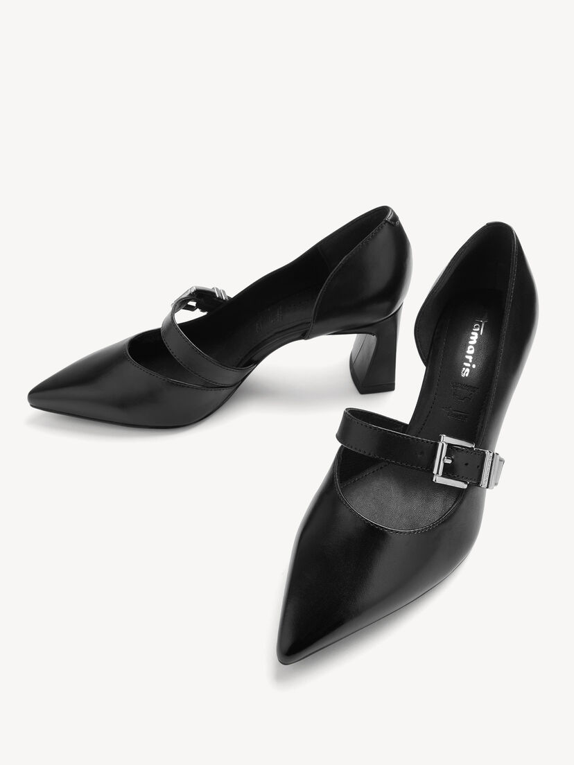 Leren Pumps - zwart