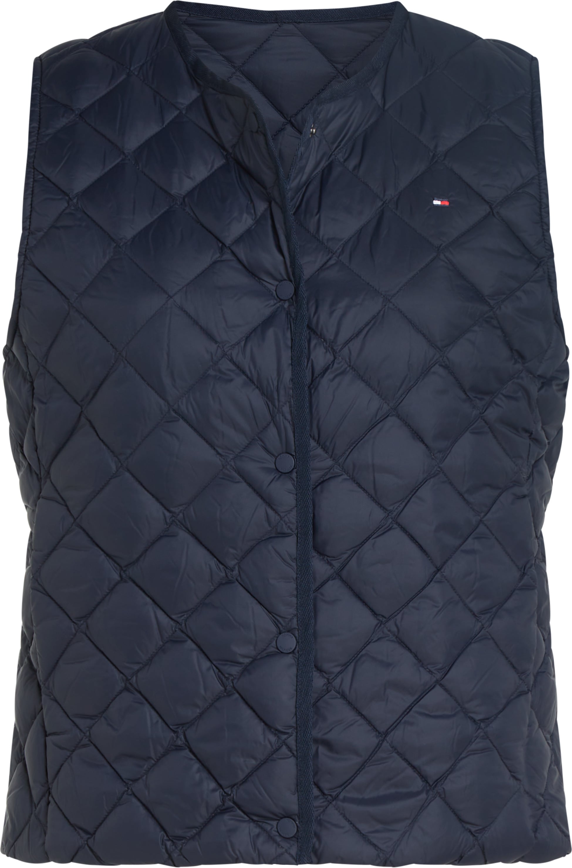 Tommy Hilfiger Steppweste mit Logostickerei