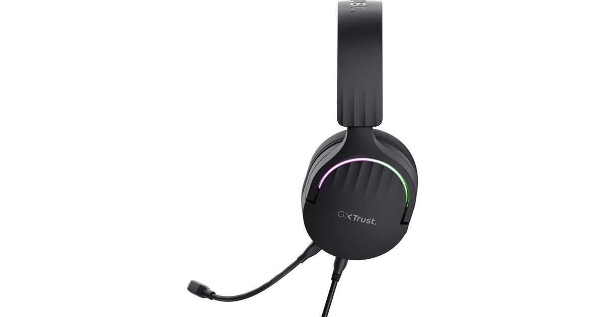 TrustGXT 490 Fayzo 7.1 USB gaming headset over-ear   (Zwart, PC, PlayStation 4, PlayStation 5)