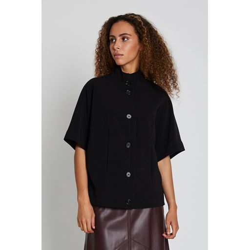 Bruuns Bazaar Brassica Carly Bluse, Black, 44