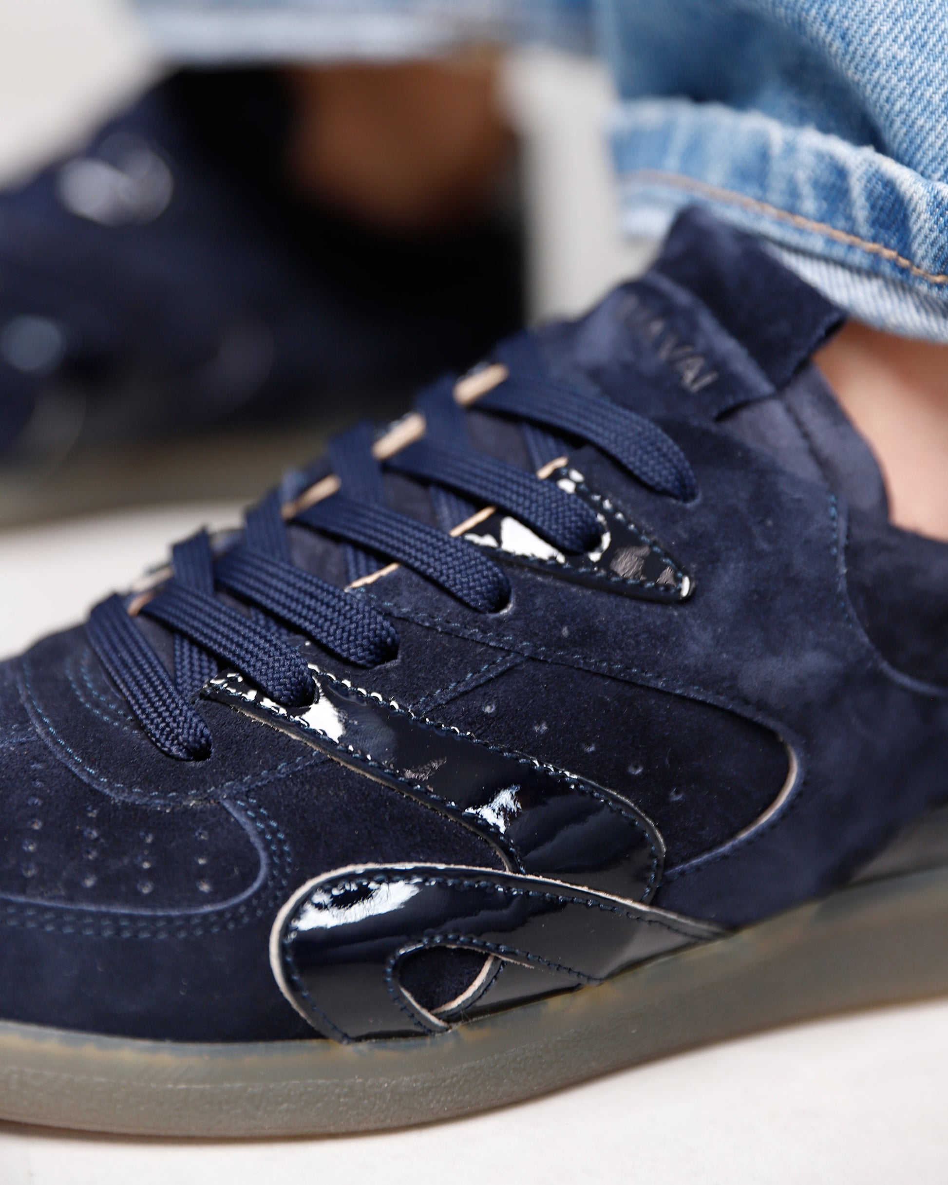 VIA VAI blauwe dames sneakers Nilla Macy