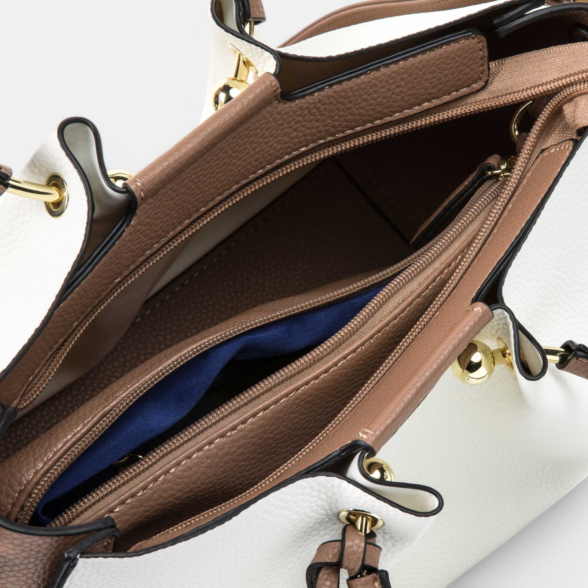 Sac à main taupe