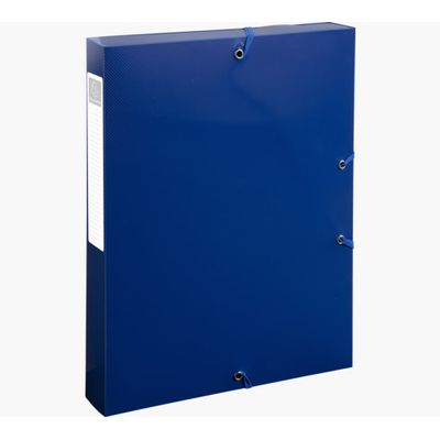 Exacompta BeeBlue - Boîte de classement en plastique recyclé - dos 40 mm - disponible dans différentes couleurs