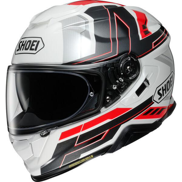 Shoei - Casque GT-Air 2 Aperture TC-6 / Blanc / Noir / Rouge