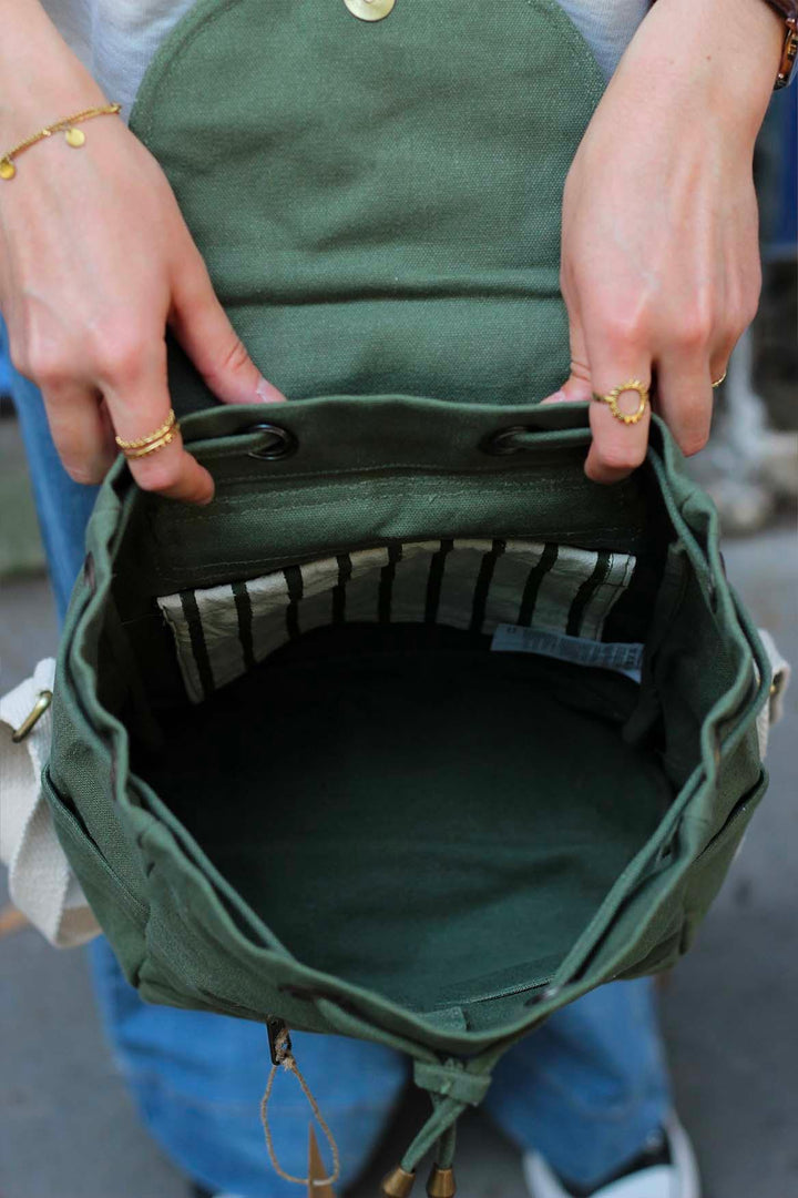 Mini sac à dos Eliot Olive