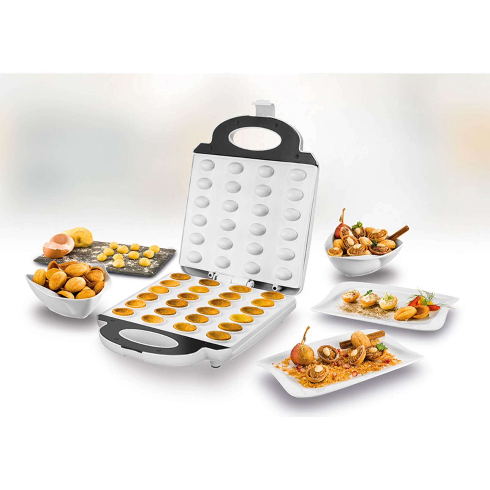 Unold Waffeleisen Waffelautomat Zaubernuss 48360