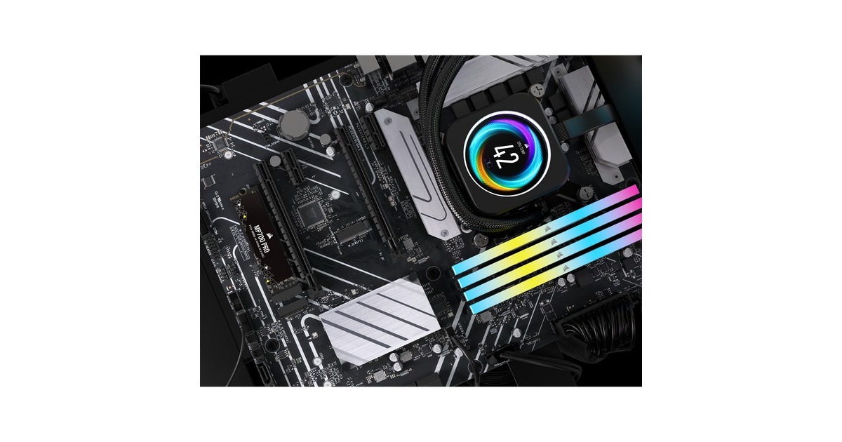 CorsairMP700 PRO 2 TB SSD  (PCIe Gen5 x4 NVMe 2.0, M.2 2280, 3D TLC NAND)