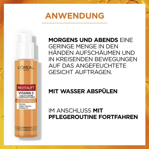 Reinigungsschaum Clinical Vitamin C