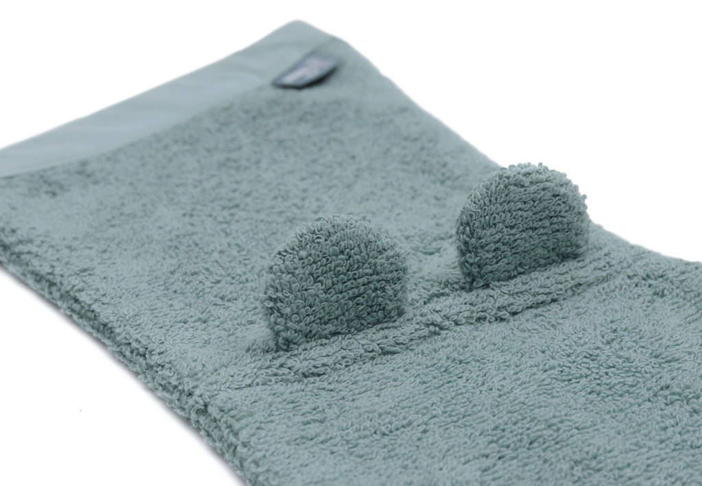 badstof washand Sea Green