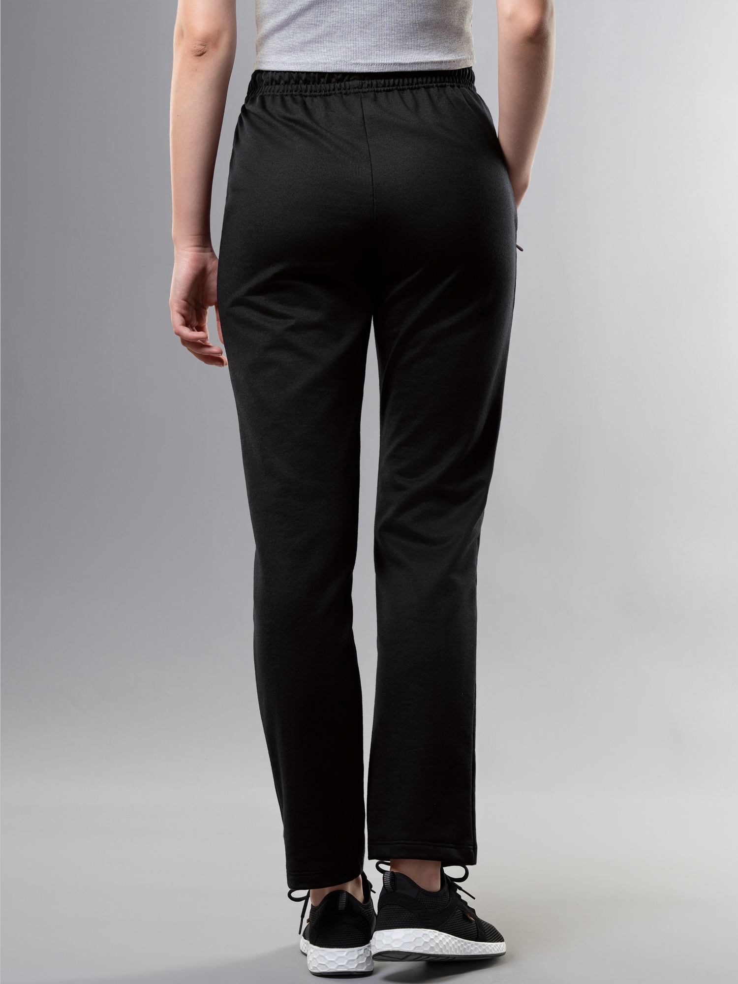 Freizeithose aus Sweat-Qualität Schwarz