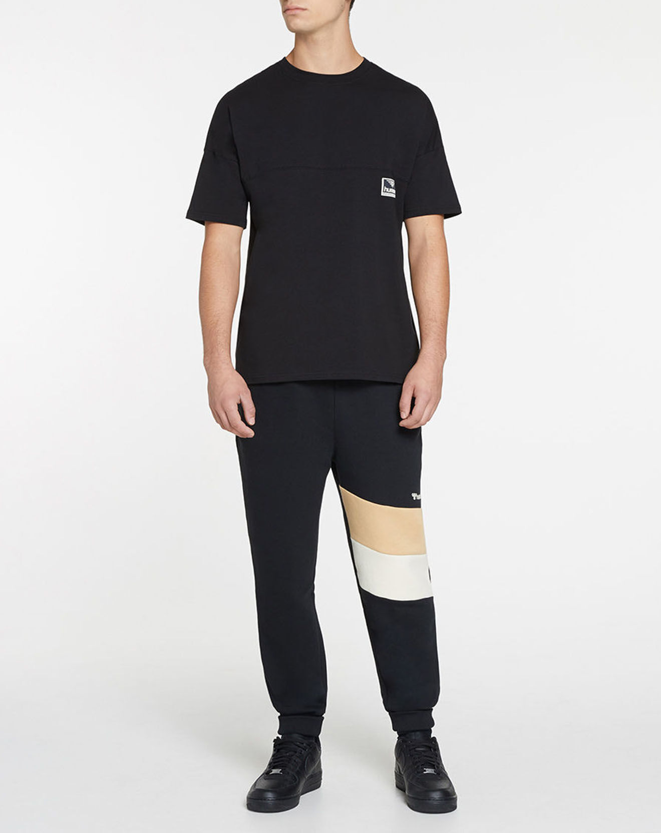 Hummel T-Shirt Beach Break en Coton organique noir