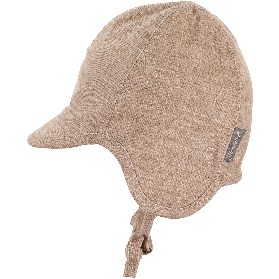 Sterntaler Schirmmütze Feincord beige