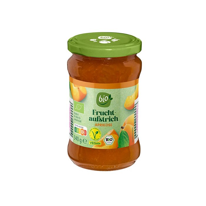 BIO Bio-Konfitüre 340 g, Aprikose