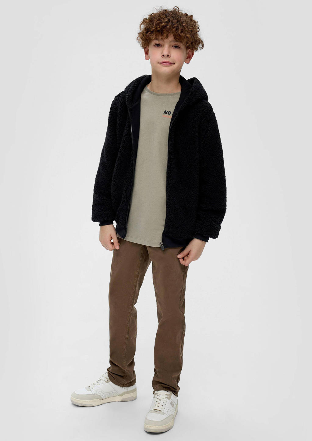 s.Oliver broek bruin