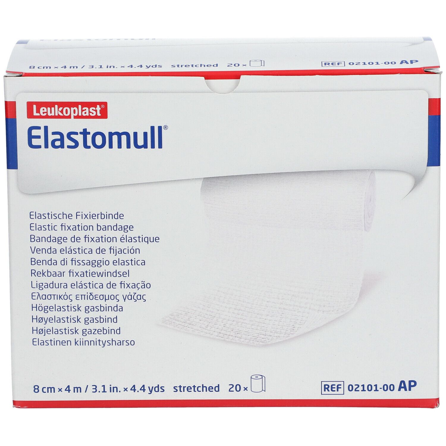 Elastomull® elastische Fixierbinde 4m x 8cm