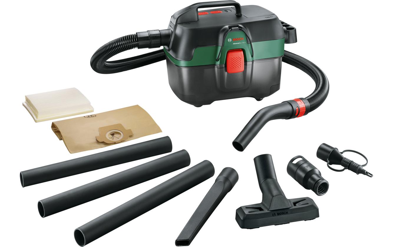 Akku-Handsauger AdvancedVac 18V-8 solo<br>3-in-1-Allroundsauger: Reinigen, Blasen und Staubsaugen im Innen- und Aussenbereich