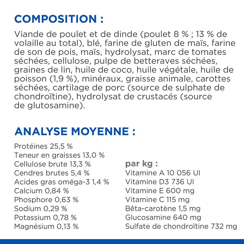 Hill's Science Plan Adult Perfect Weight & Active Mobility Large poulet