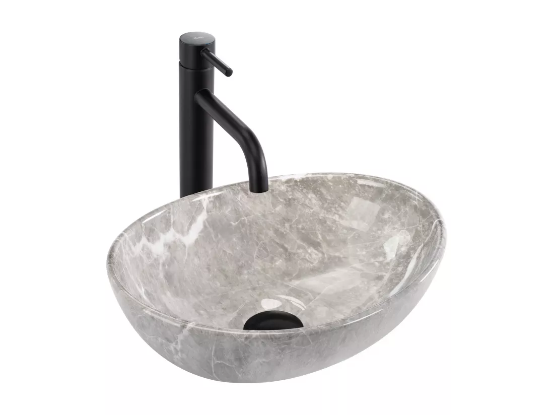 Vasque À Poser Rea Sofia Mini Grigio Grey