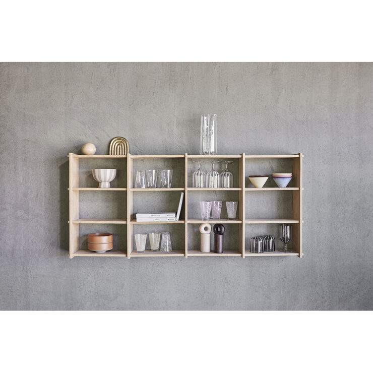 OYOY Living Design Yuka Swirl - Pakke med 2 Rosa