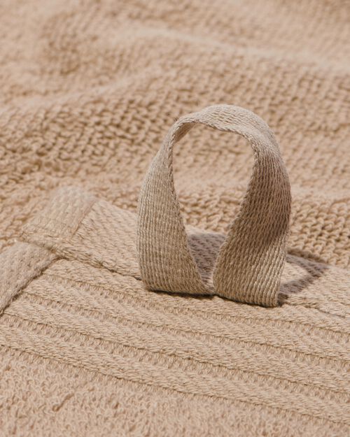 essuie-mains 50x50 coton beige