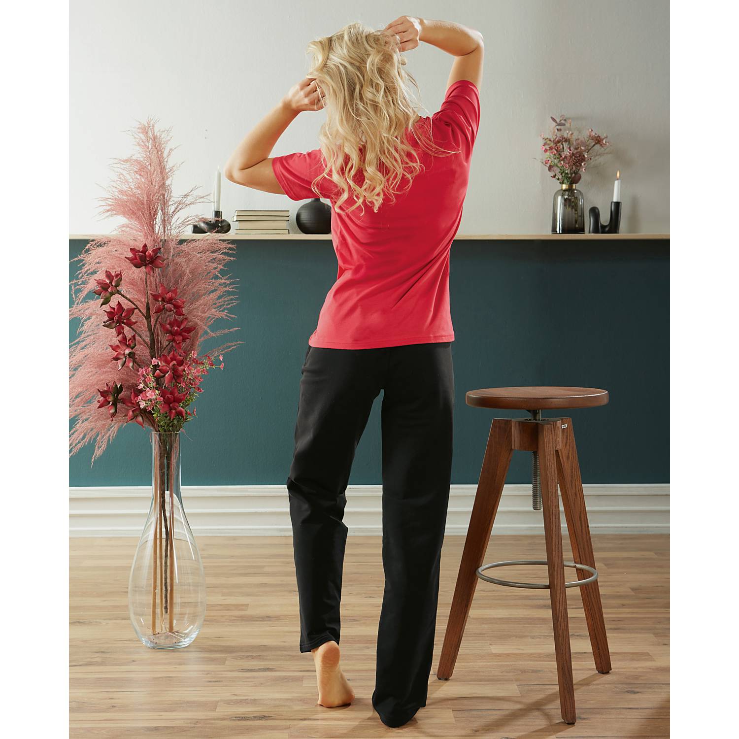 Erwin Müller Sweat Damen-Freizeithose, lang im 2er-Pack