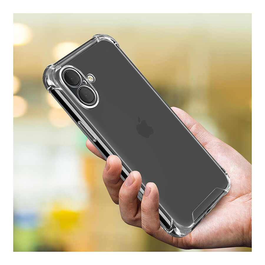 Akashi Coque TPU Angles Renforcés (transparent) - Apple iPhone 16