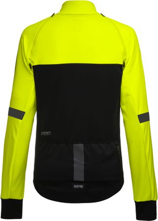 PHANTOM Damen-Zip-off-Softshelljacke  blackneon yellow  44
