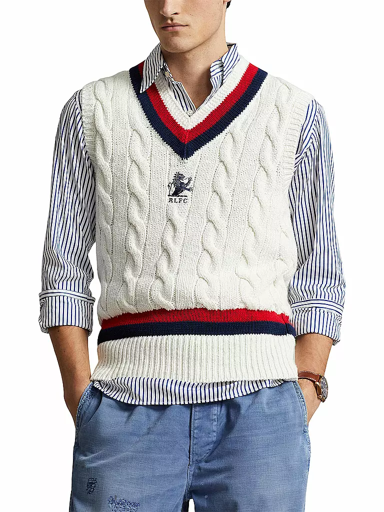 POLO RALPH LAUREN Pullunder weiss