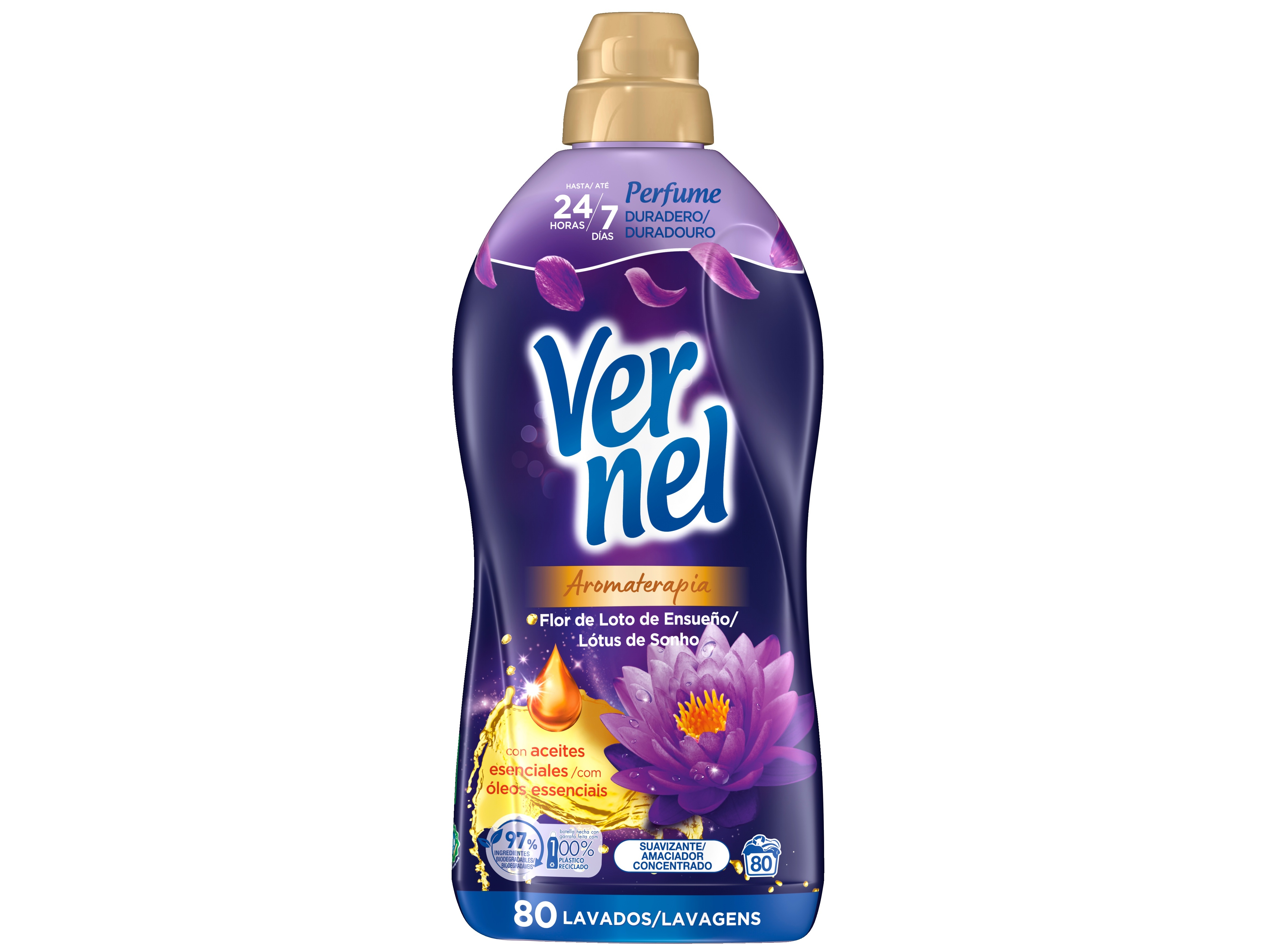 AMACIADOR CONCENTRADO VERNEL FLOR DE LÓTUS 80D