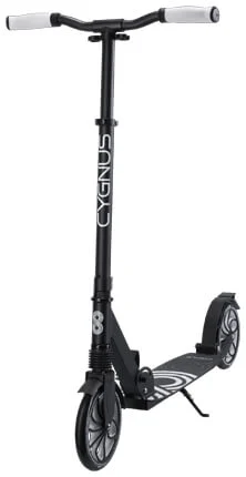 Cygnus200 mm Full Suspension Scooter - schwarz