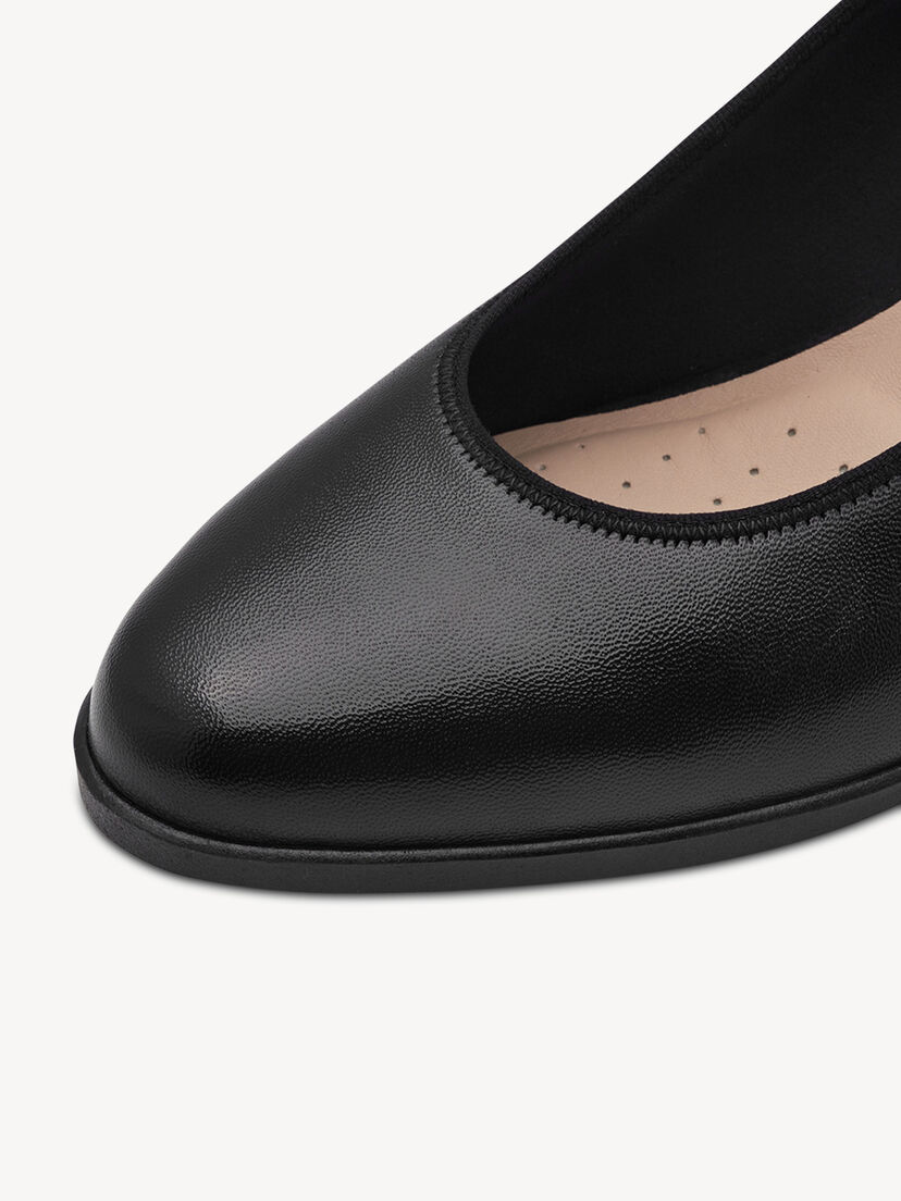 Leren Pumps - zwart