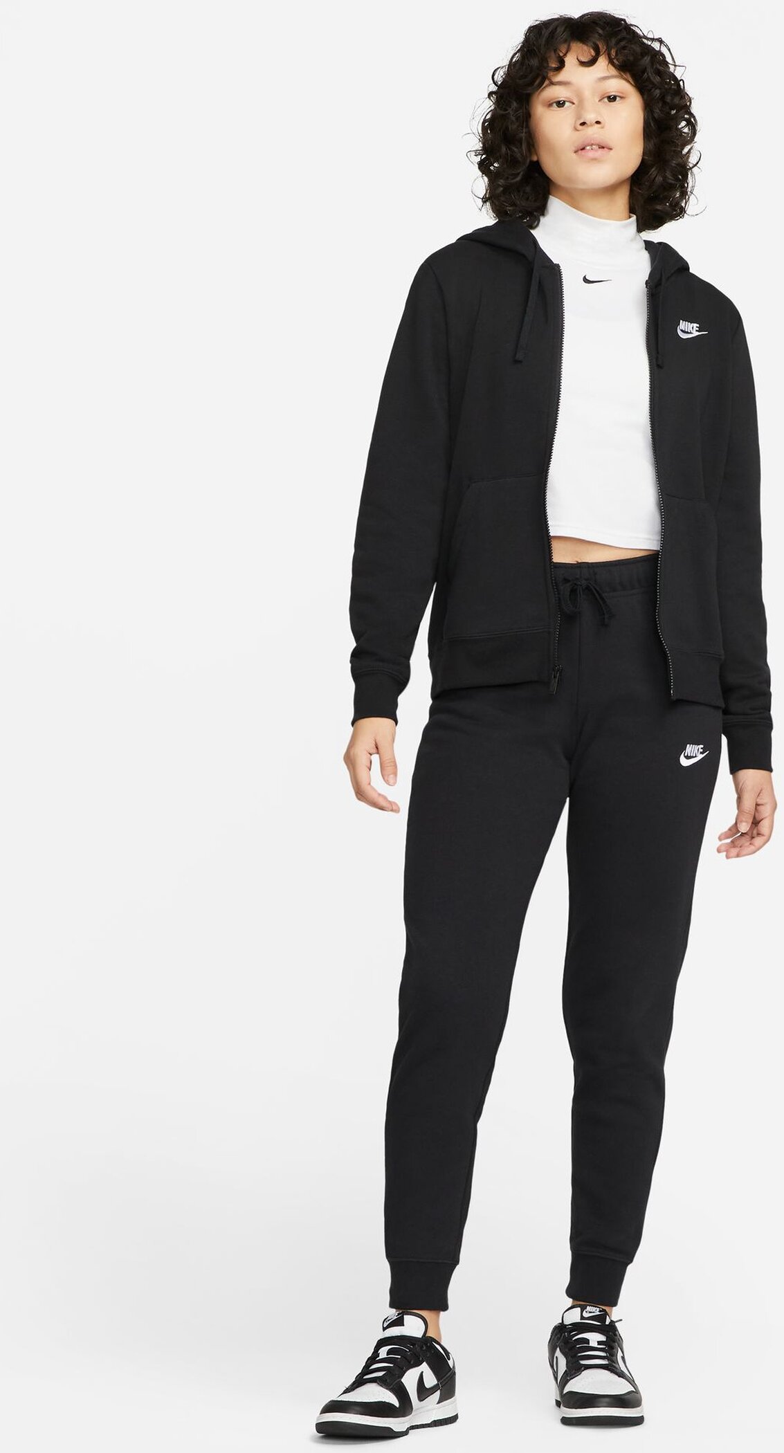 Nike W NSW Club FLC FZ Hoodie