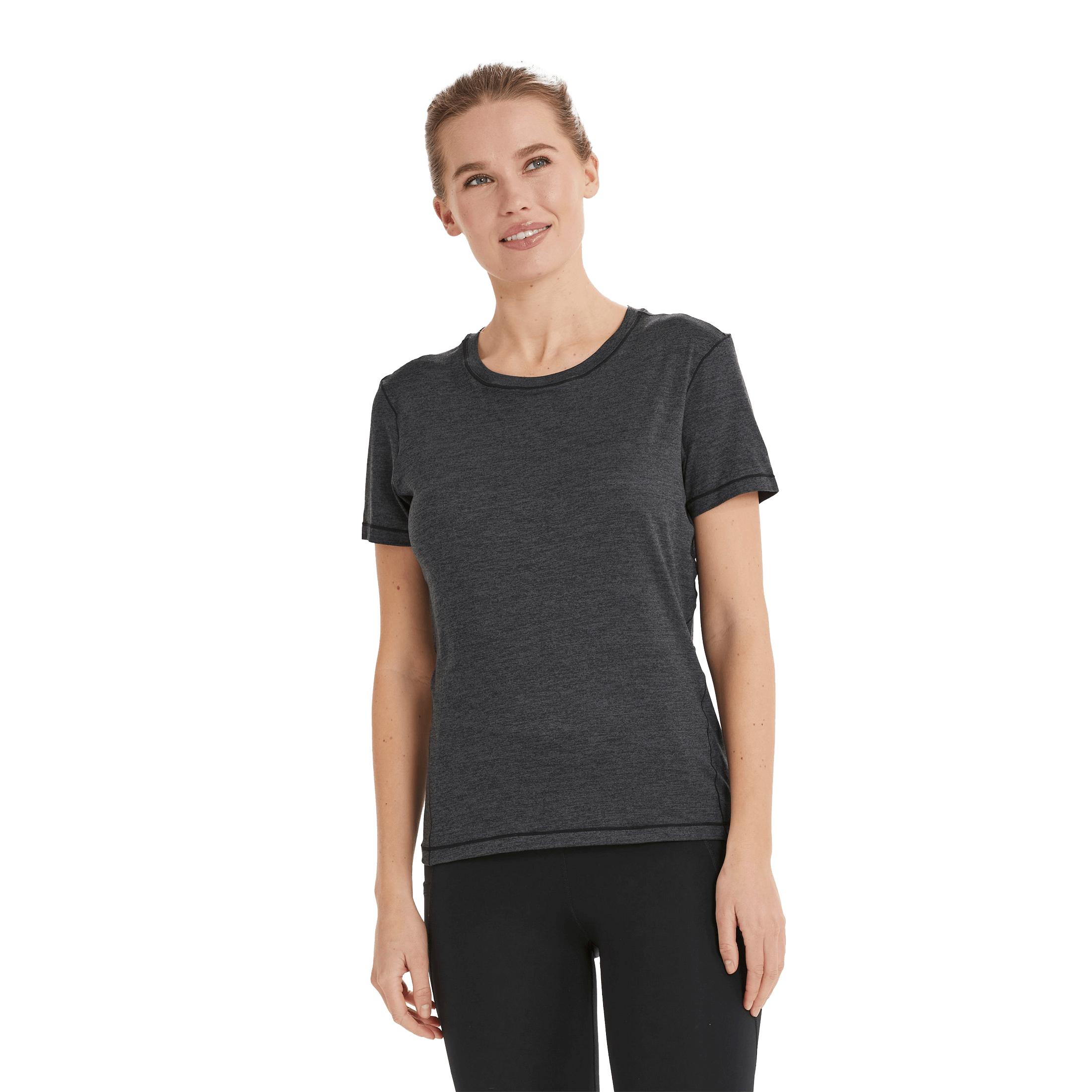 Endurance Korrlu W Melange S-S Tee - Treningstøy