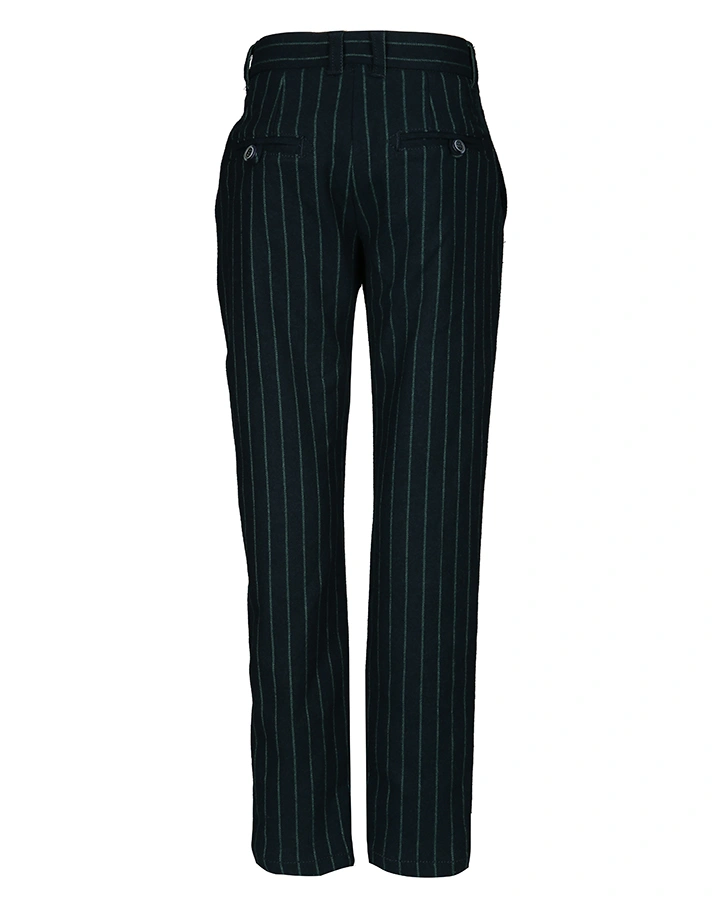 Stoff-Hose SINCE 2K17 Slim Fit in navy/grün