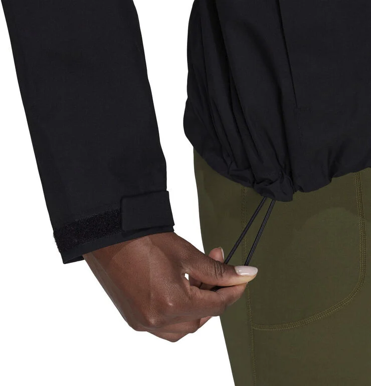 adidas Terrex Multi RAIN. RDY Primegreen Two-Layer regnjakke Sort