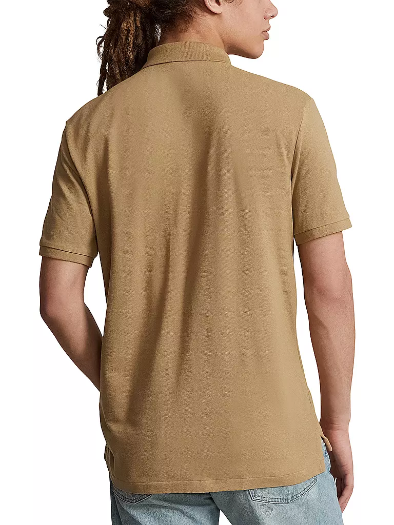 POLO RALPH LAUREN Poloshirt Custom Slim Fit camel