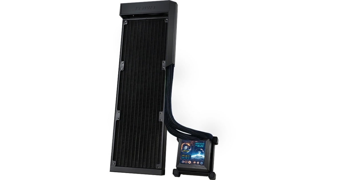 Lian LiHydroShift LCD 360N waterkoeling  (Zwart)