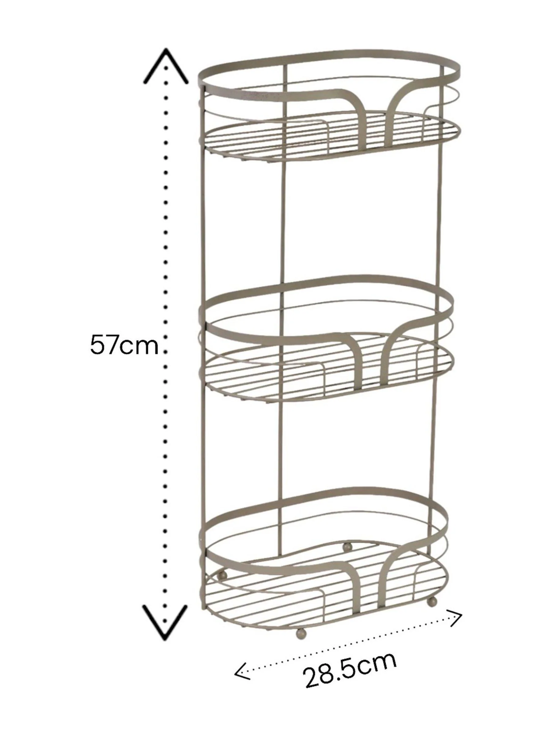 Showerdrape Dante Freestanding Floor Caddy