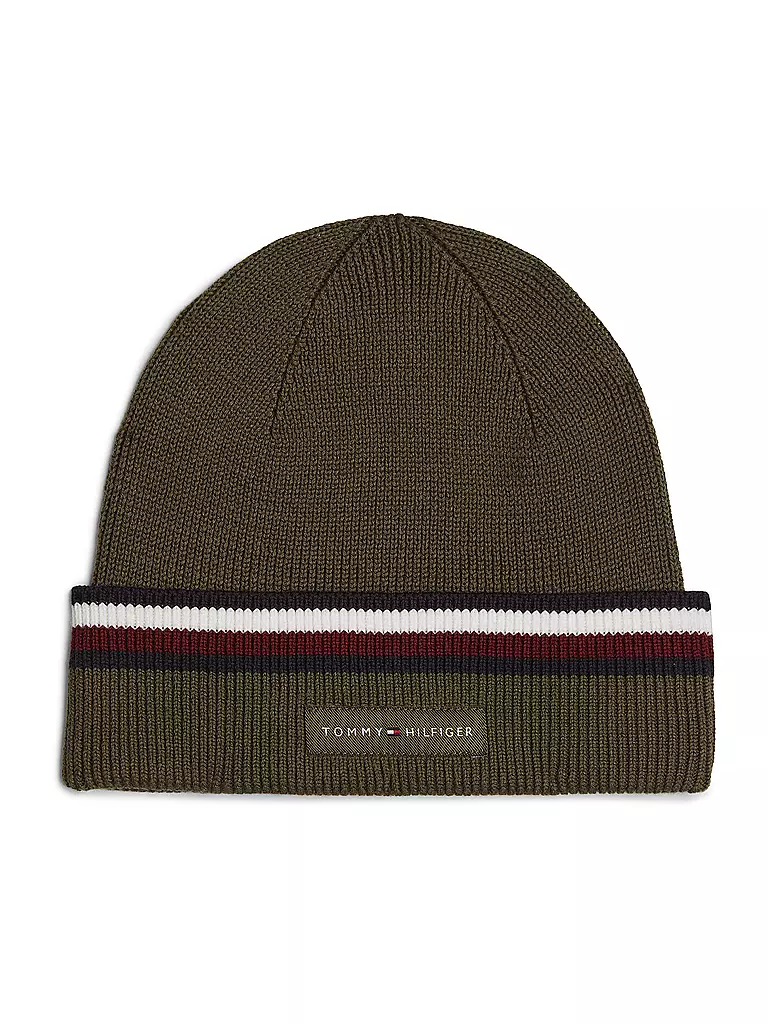 TOMMY HILFIGER Mütze - Haube olive