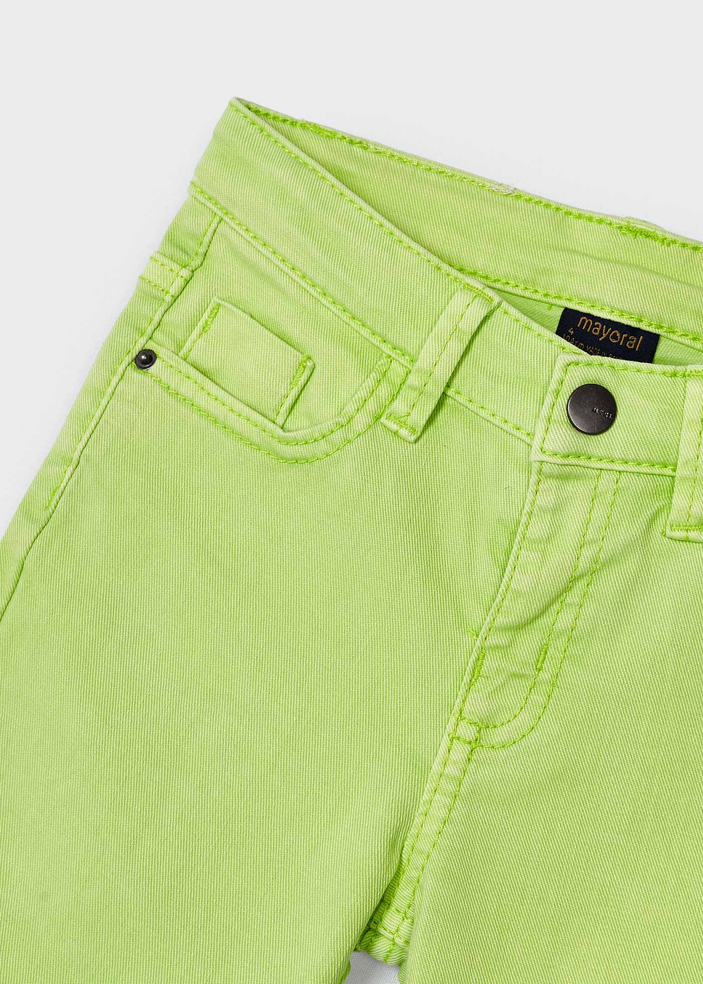 Bermudas de sarja de algodão de melhor qualidade para meninos, modelo Kiwi.