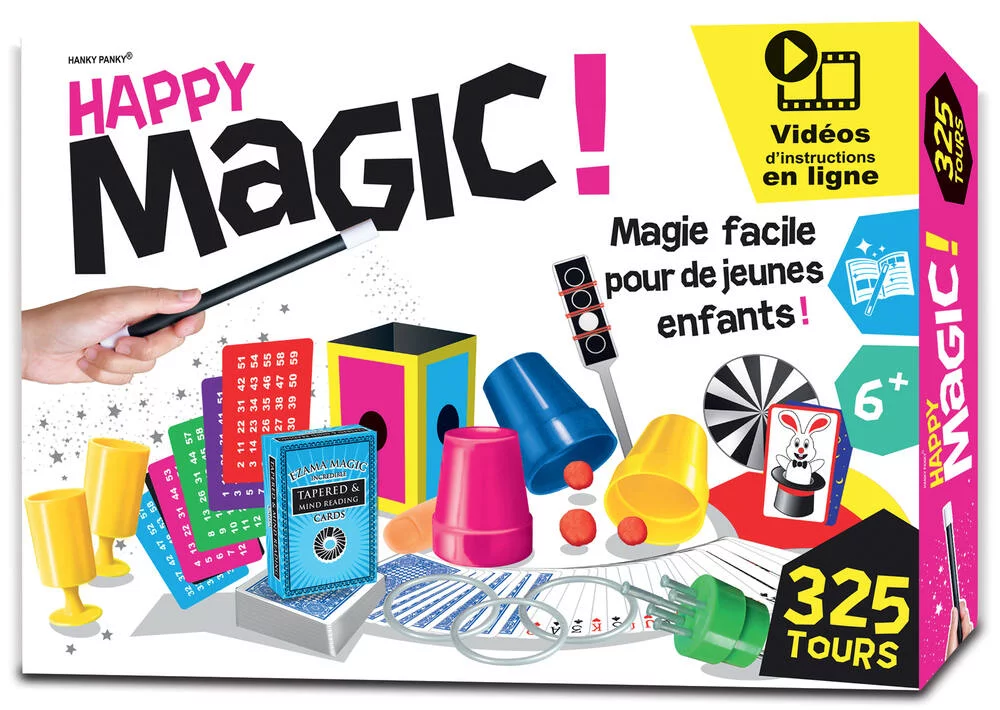 HAPPY MAGIC - COFFRET MAGIE 325 TOURS