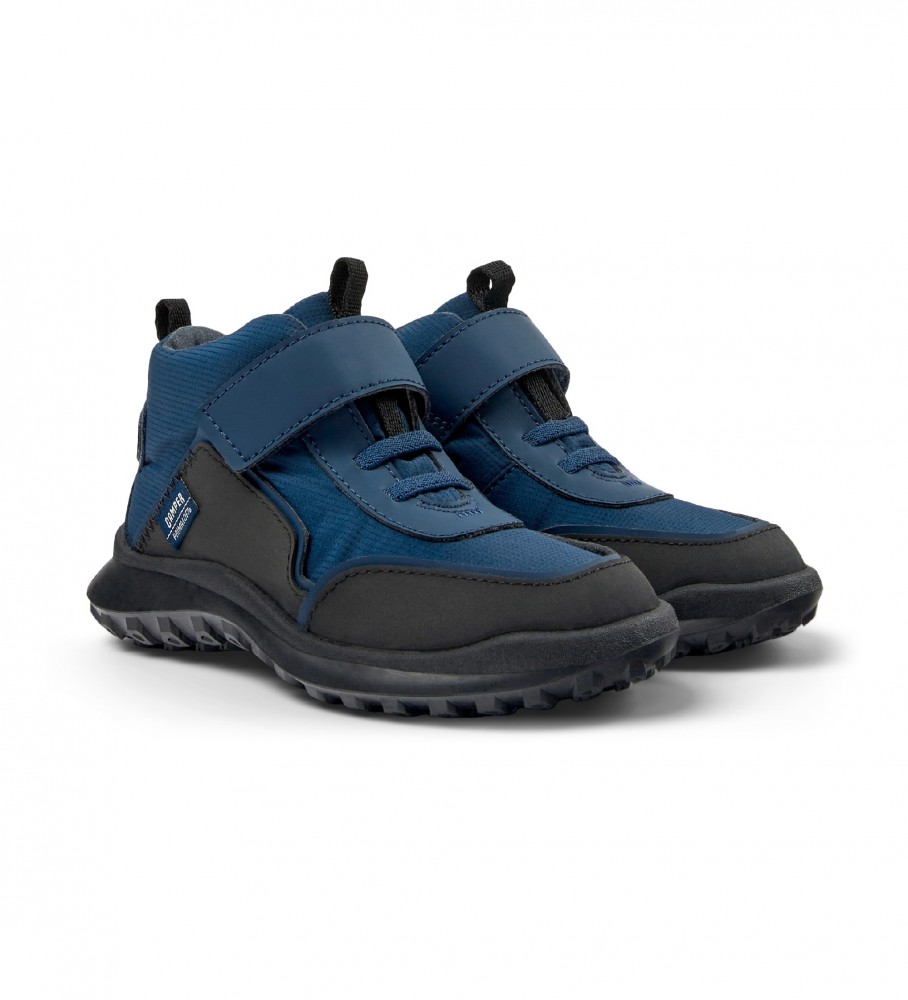 Botas de tornozelo Camper em couro azul marinho