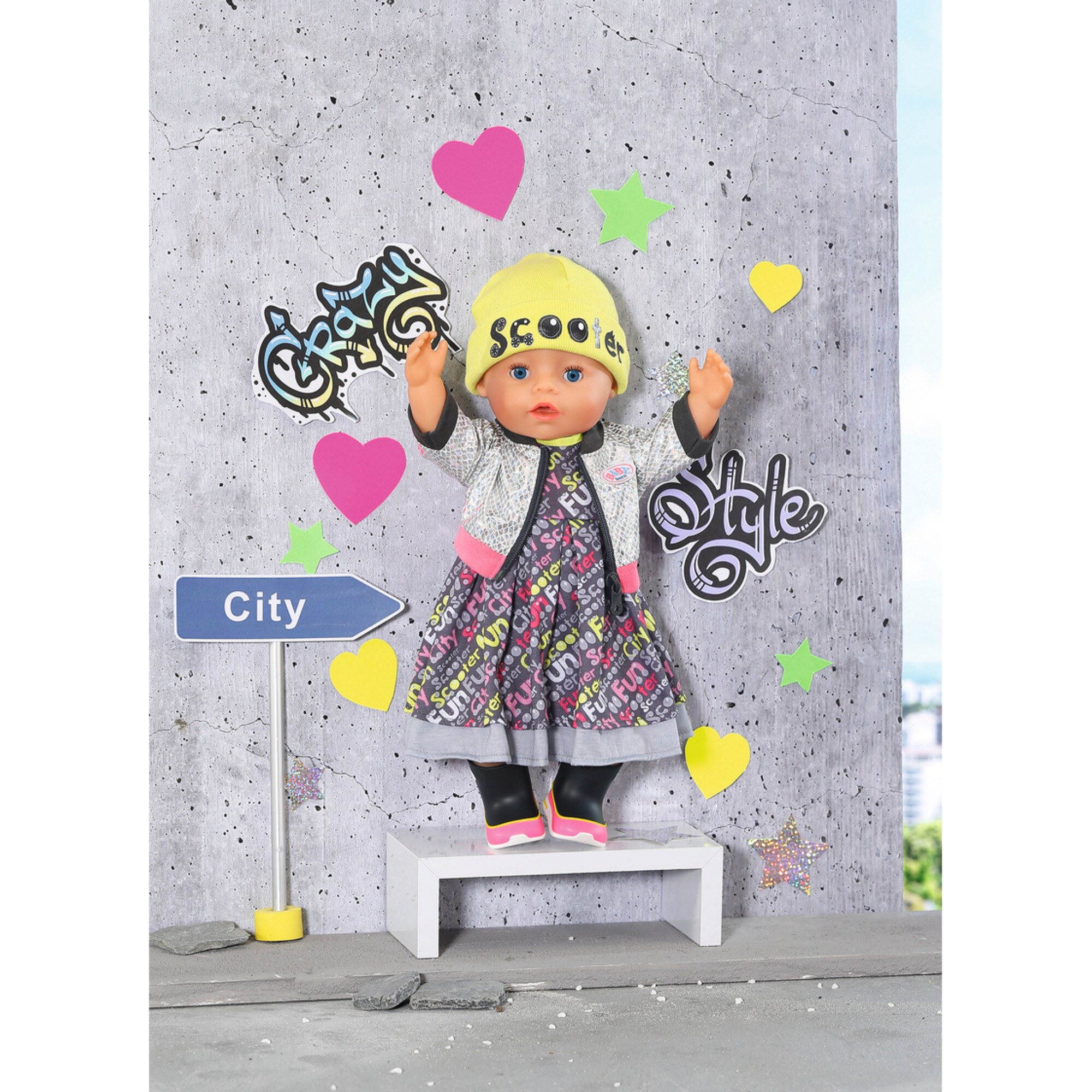 ZAPF Creation Puppenzubehör BABY born® City Deluxe Style 43 cm