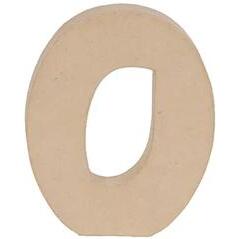 Chiffre 0 kraft 20cm - Kraft